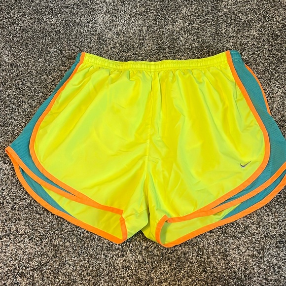 Neon Nike shorts - Picture 1 of 3